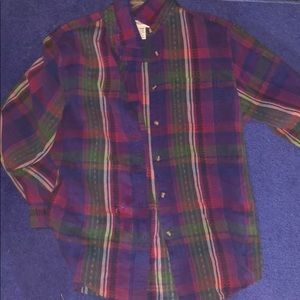Vintage 80s oversized flannel